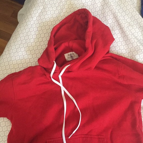 Tops - Red Heartbeat Hoodie